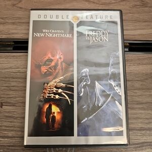 Warner Brothers Double Feature Dvd's We Craven's New Nightmare Freddy Vs. Jason